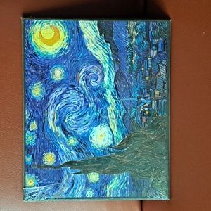 Wooden plaque wall art